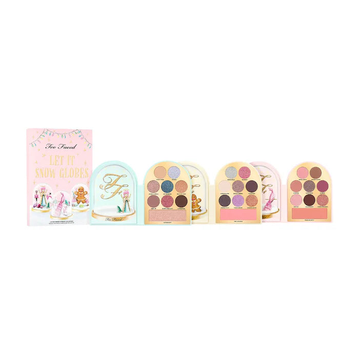 Too Faced - Let It Snow Globes Makeup Collection | Set de Paletas de Maquillaje