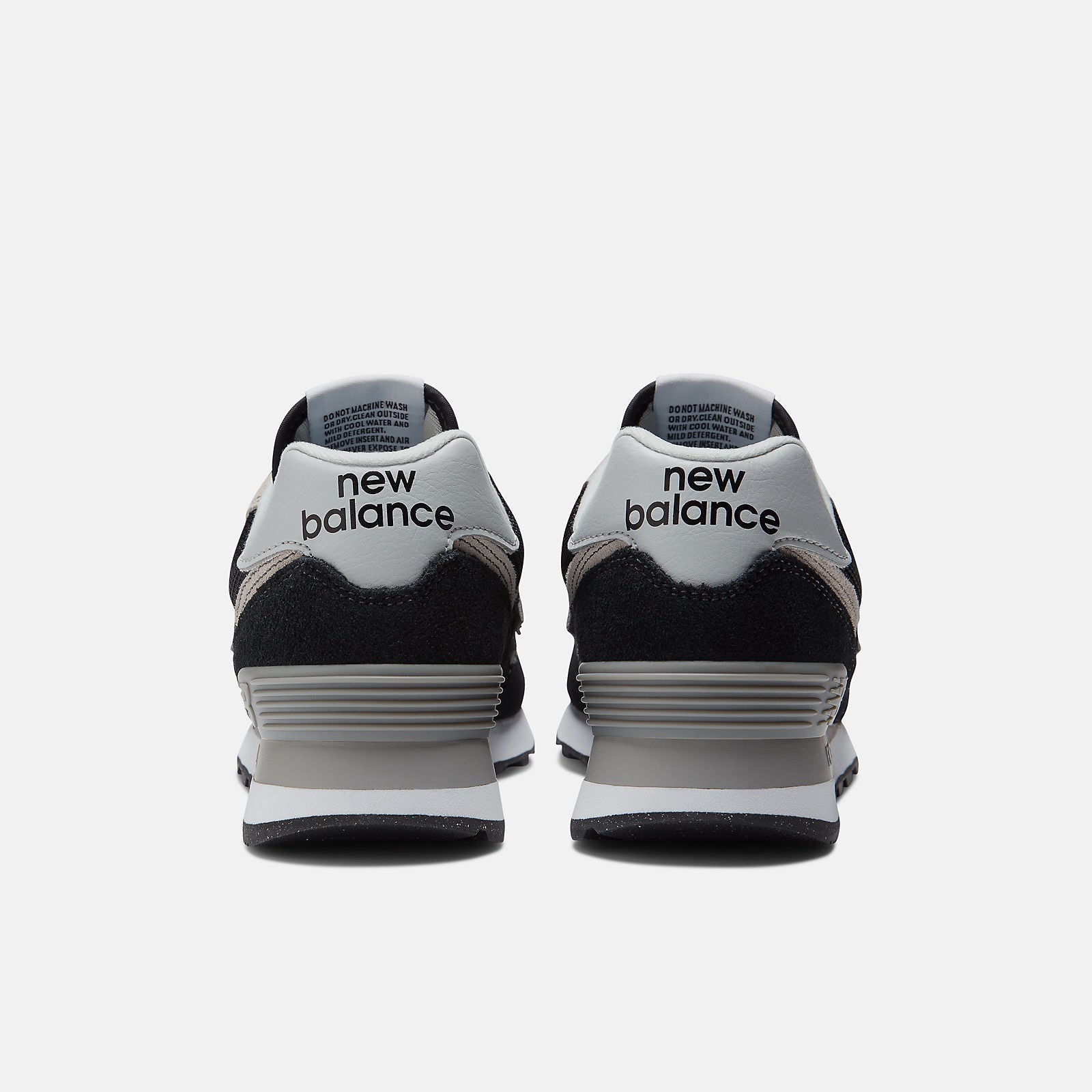 Men's 574 Core Black with white