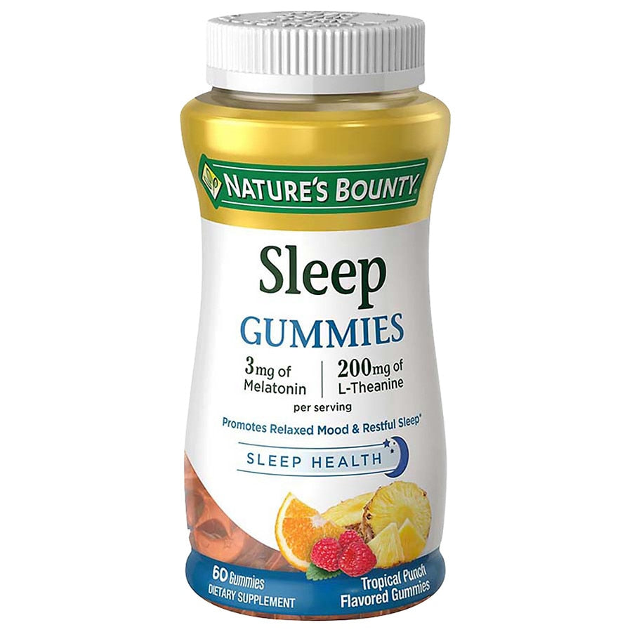 Nature Bounty - Gomitas Sleep Complex 3 mg Melatonin 200 mg | Melatonina