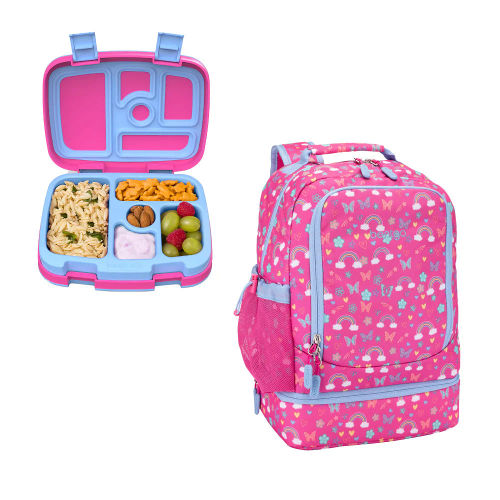 Bentgo Kids Prints Lunch Box & Backpack
