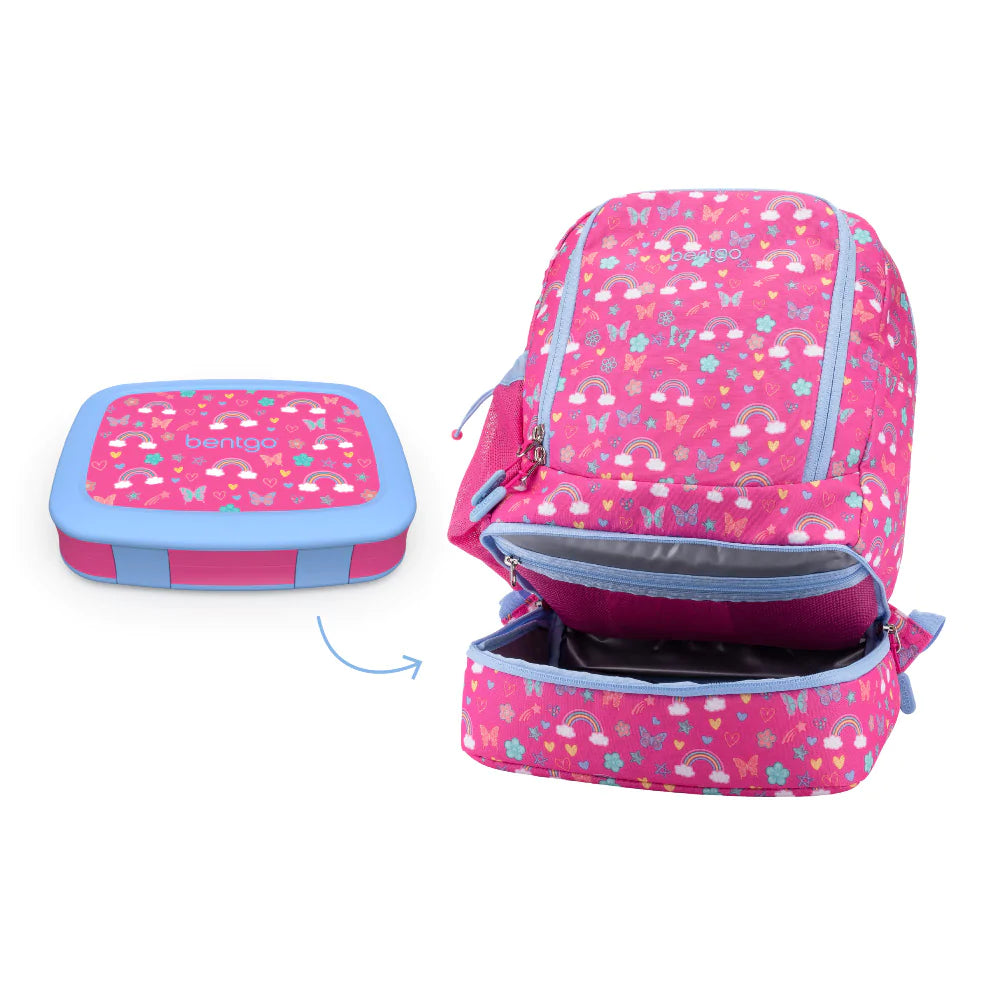 Bentgo Kids Prints Lunch Box & Backpack