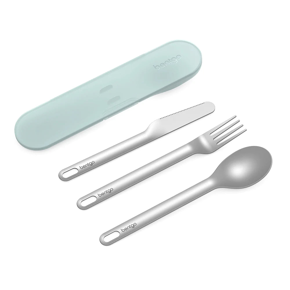 Bentgo México - Stainless Steel Travel Utensil Set | Utencilios travel size