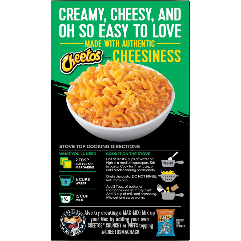 Mac n Cheese Sabor Cheetos Cheesy Jalapeño