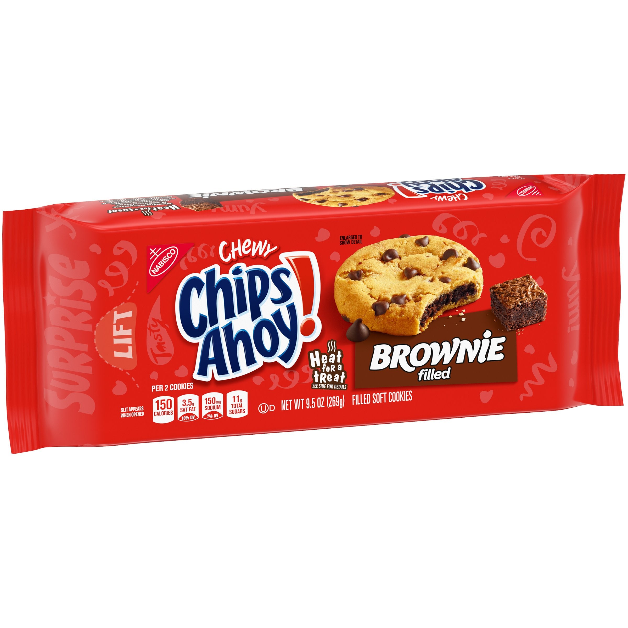 Galletas de chocolate con brownie