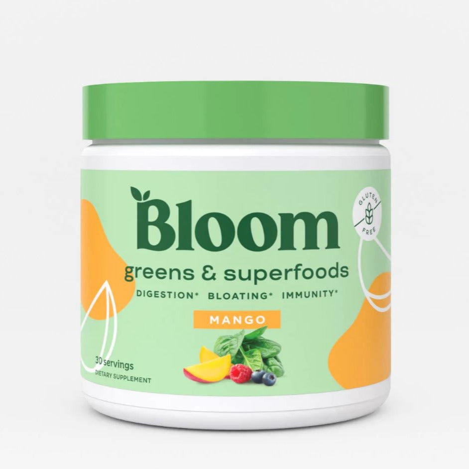 Bloom - Greens & Superfoods | Suplemento Alimenticio Mango
