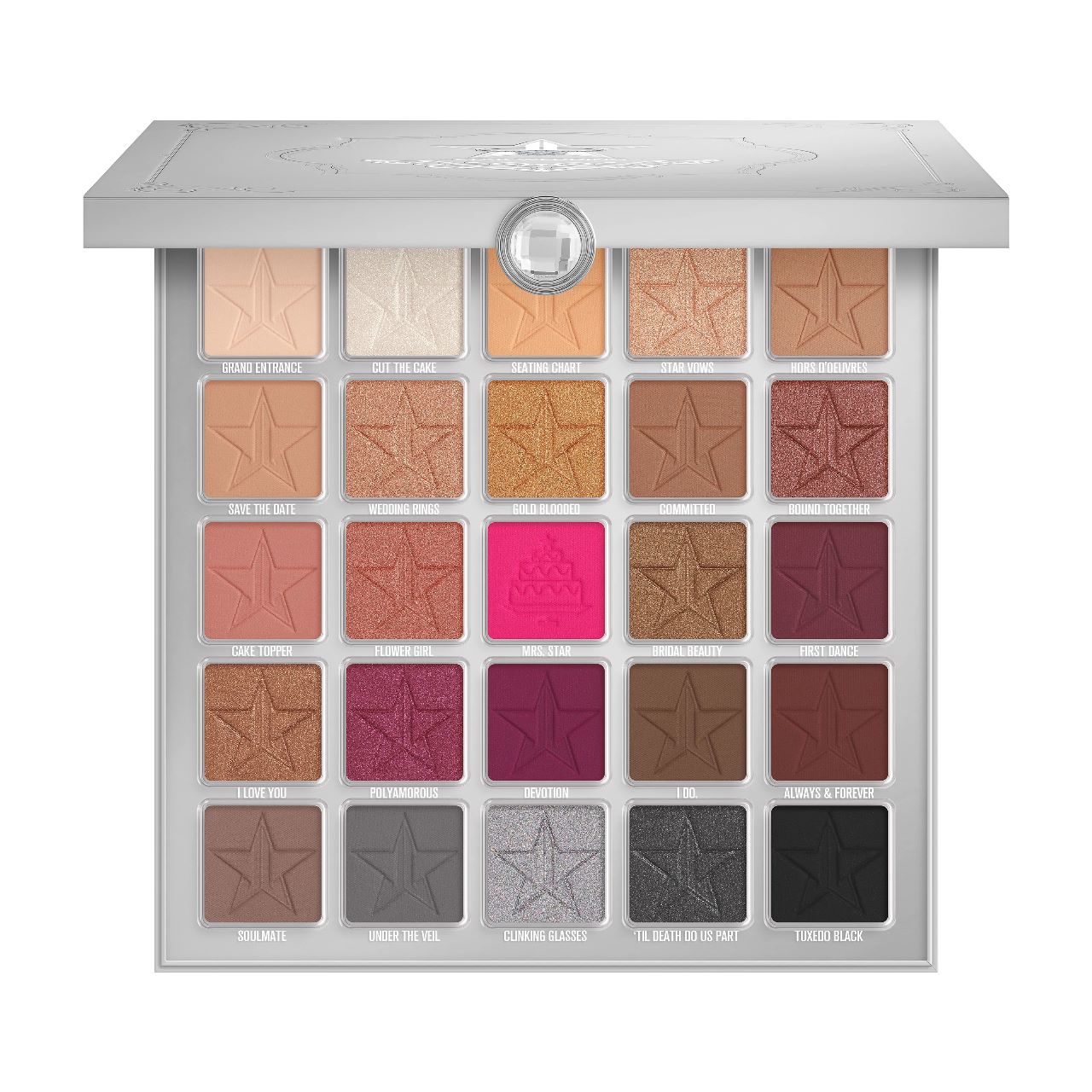 Jeffree Star - Star Wedding Palette | Paleta de Sombras