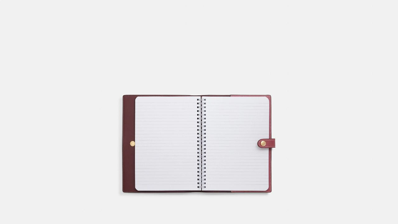 Notebook With Coach Monogram Print