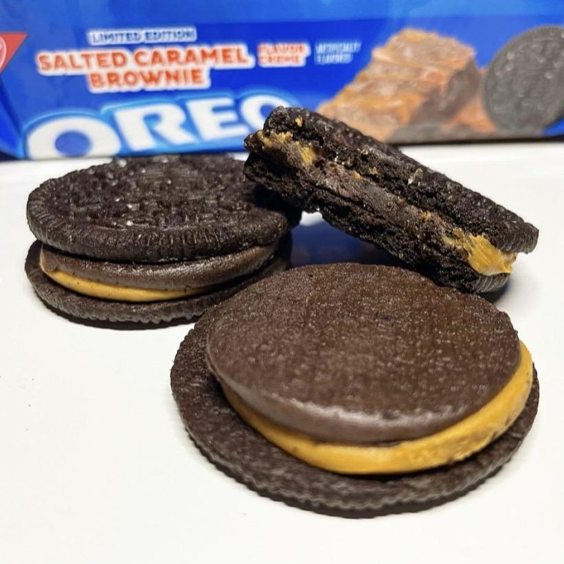 OREO Salted Caramel Brownie