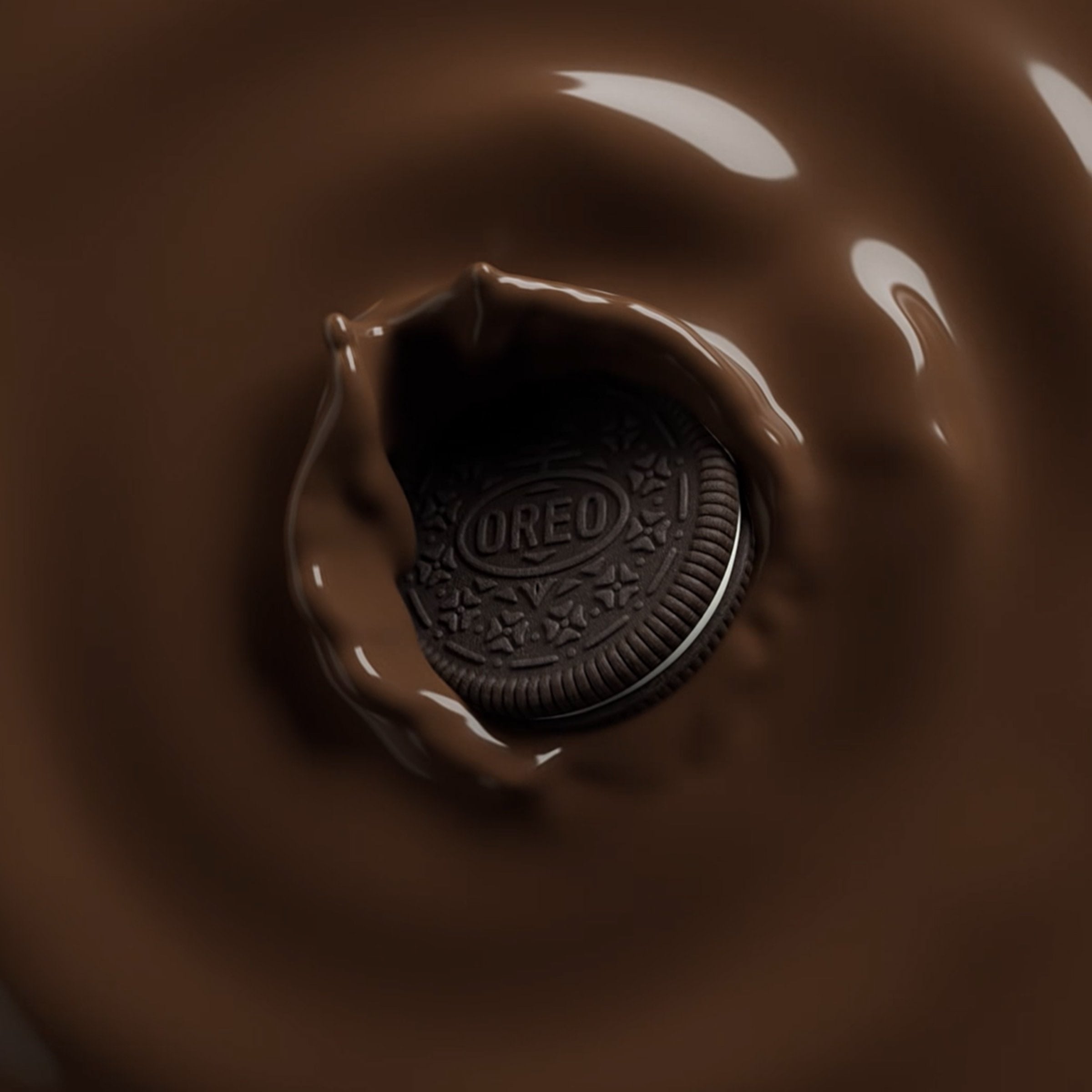 Oreo Dark Chocolate Fudge Covered