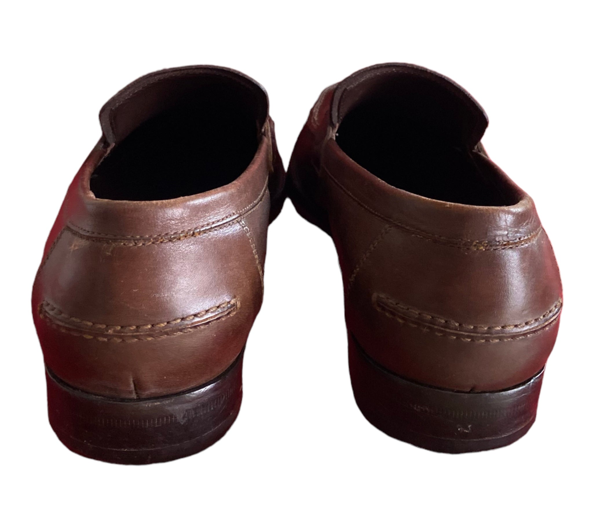Mocasines Ferragamo de piel lisa con doble gancino