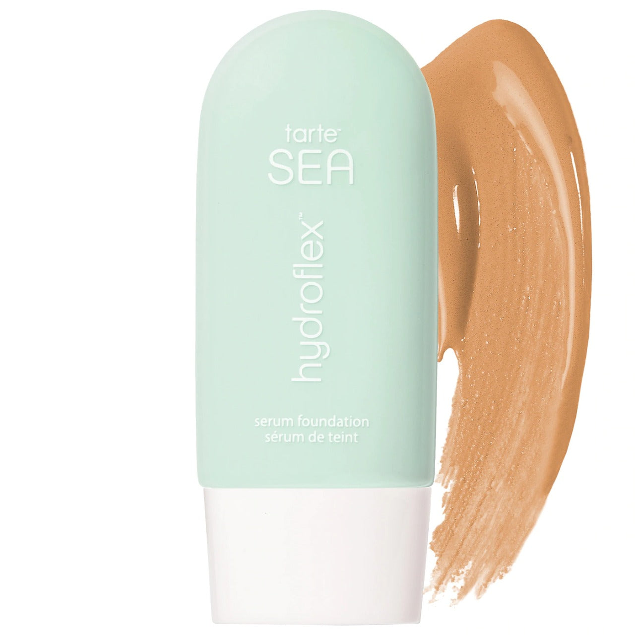 SEA Hydroflex Serum Foundation in shade medium-tan sand trial size