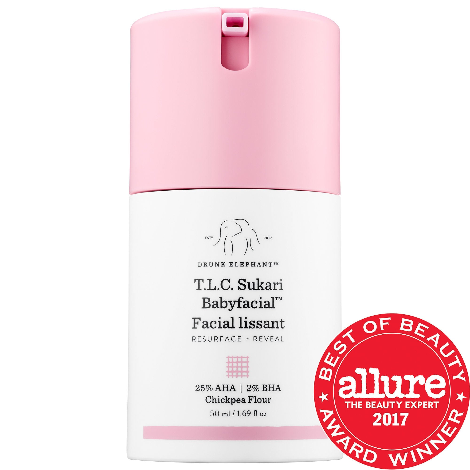 DRUNK ELEPHANT TLC Sukari Babyfacial™ 25% AHA + 2% BHA Mask - Beauty Box Mérida 