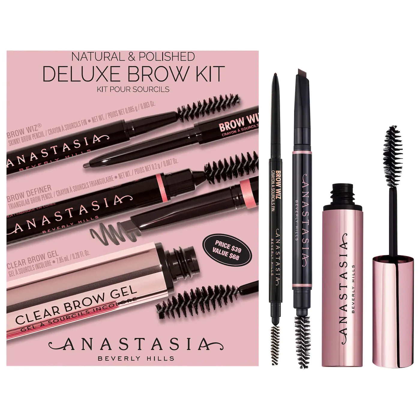 Natural & Polished Deluxe Brow Kit