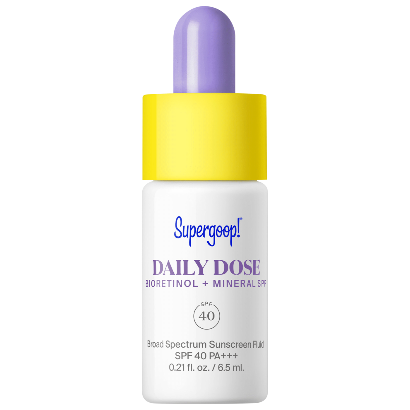 Daily Dose Bioretinol + Mineral SPF 40 with Bakuchiol Trial Size  6.5 ml