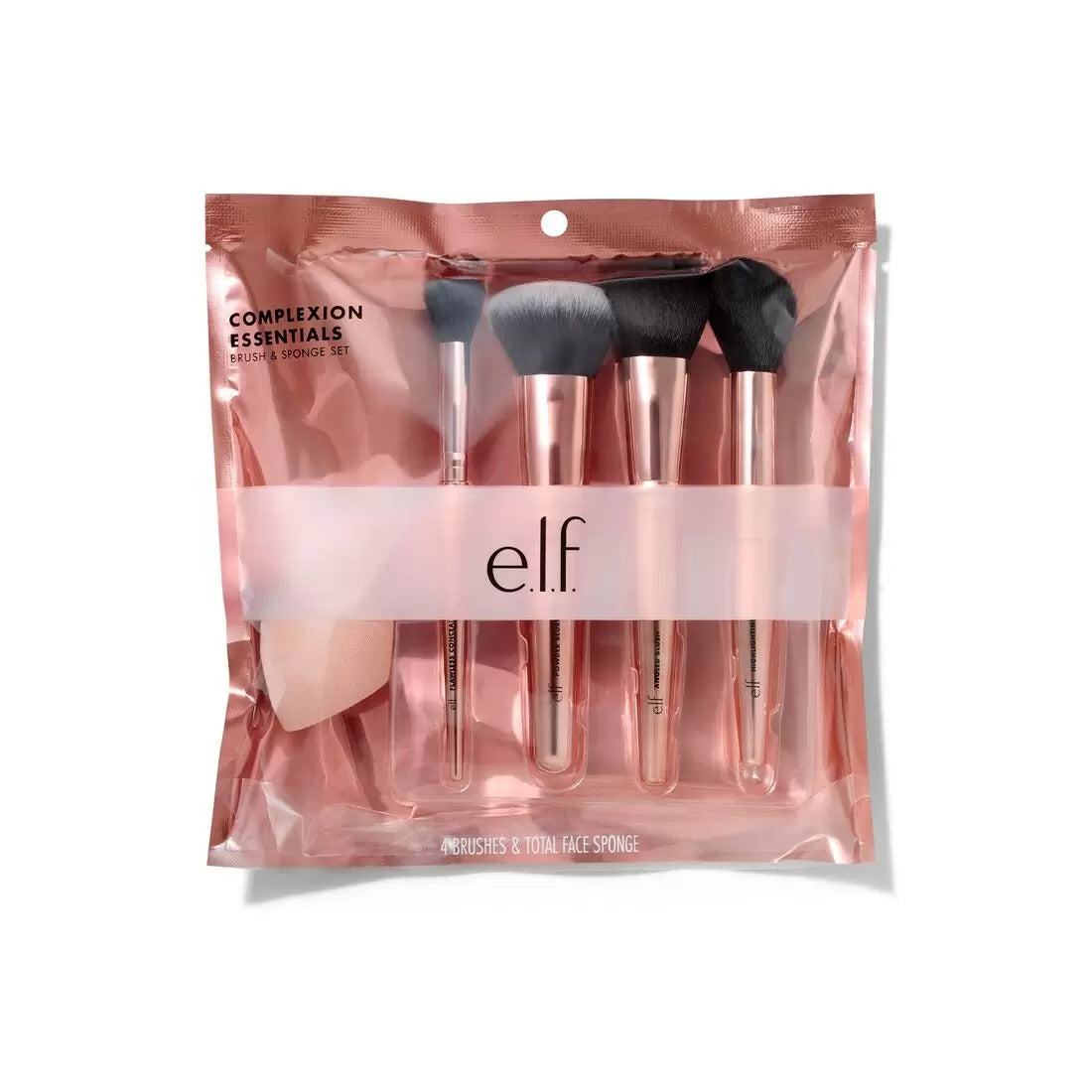 ELF - Complexion Essentials Brush & Sponge Set | Set de Brochas