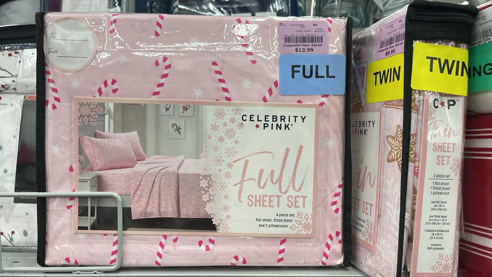 Set para Cama Rosa