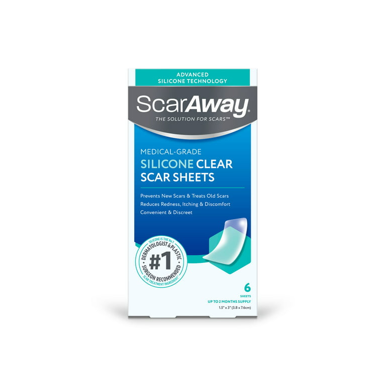 ScarAway Silicone Scar Sheets Shrink