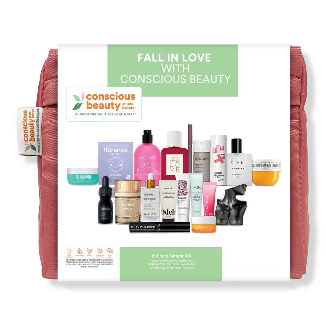 Beauty Finds by ULTA Beauty - Fall In Love With Conscious Beauty Sampler Kit | Set de Cuidado Facial