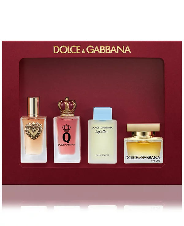 Dolce&Gabbana - 4-Pc. Mini Fragrance Gift Set | Set de Perfumes Elegantes