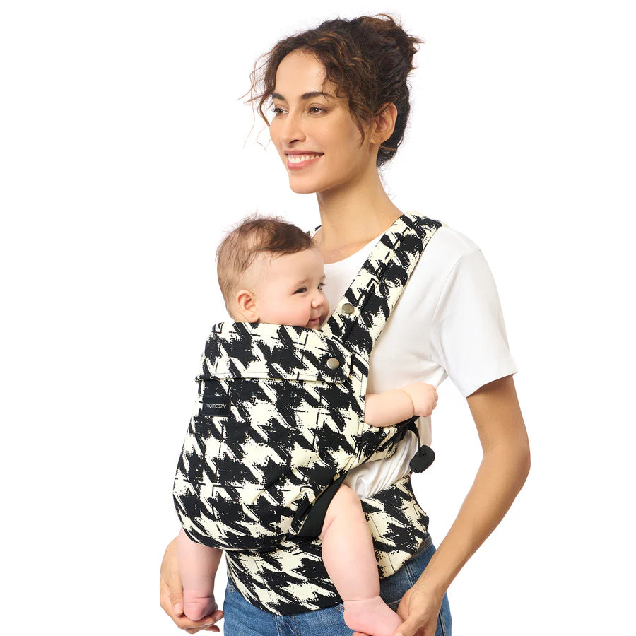 Ergonomic,Cozy and Lightweight - Baby Carrier Newborn to Toddler - Cotton-Houndstooth