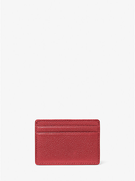 Pebbled Leather Card Case