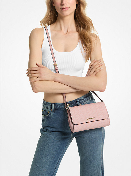 Medium Logo Convertible Crossbody Bag