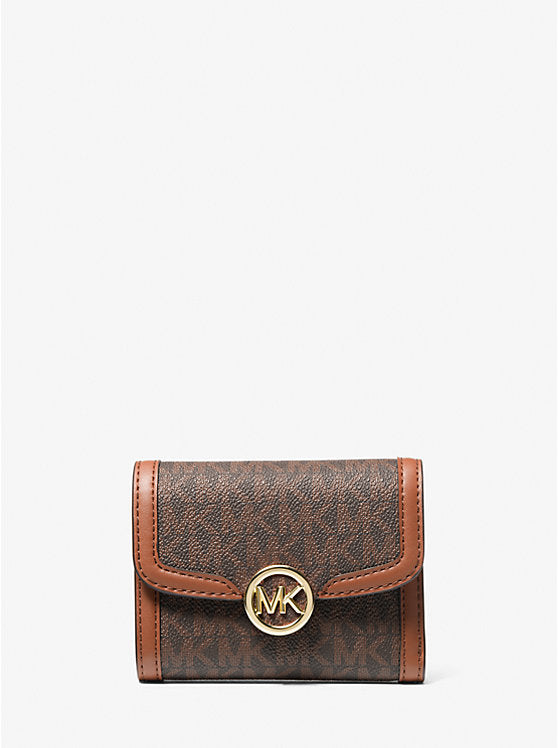 Michael Kors - Leida Medium Signature Logo Wallet | Cartera para Dama