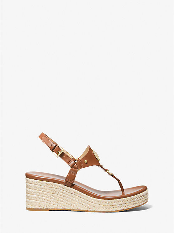 Casey Leather Wedge Sandal