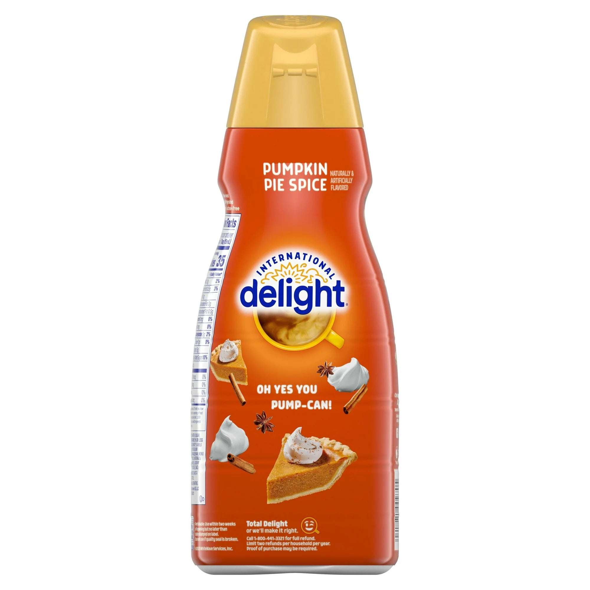 Crema para Café Pumpkin Pie Spice Coffee Creamer