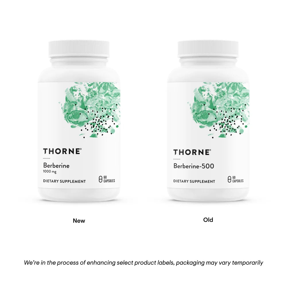 Thorne Berberine 1000 mg Botanical Supplement