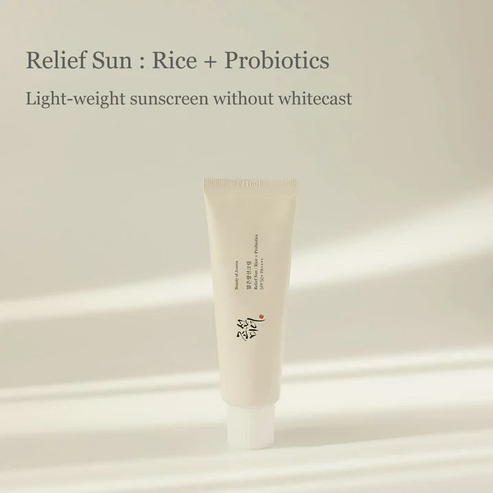 Relief Sun : Rice + Probiotics (SPF50+ PA++++)