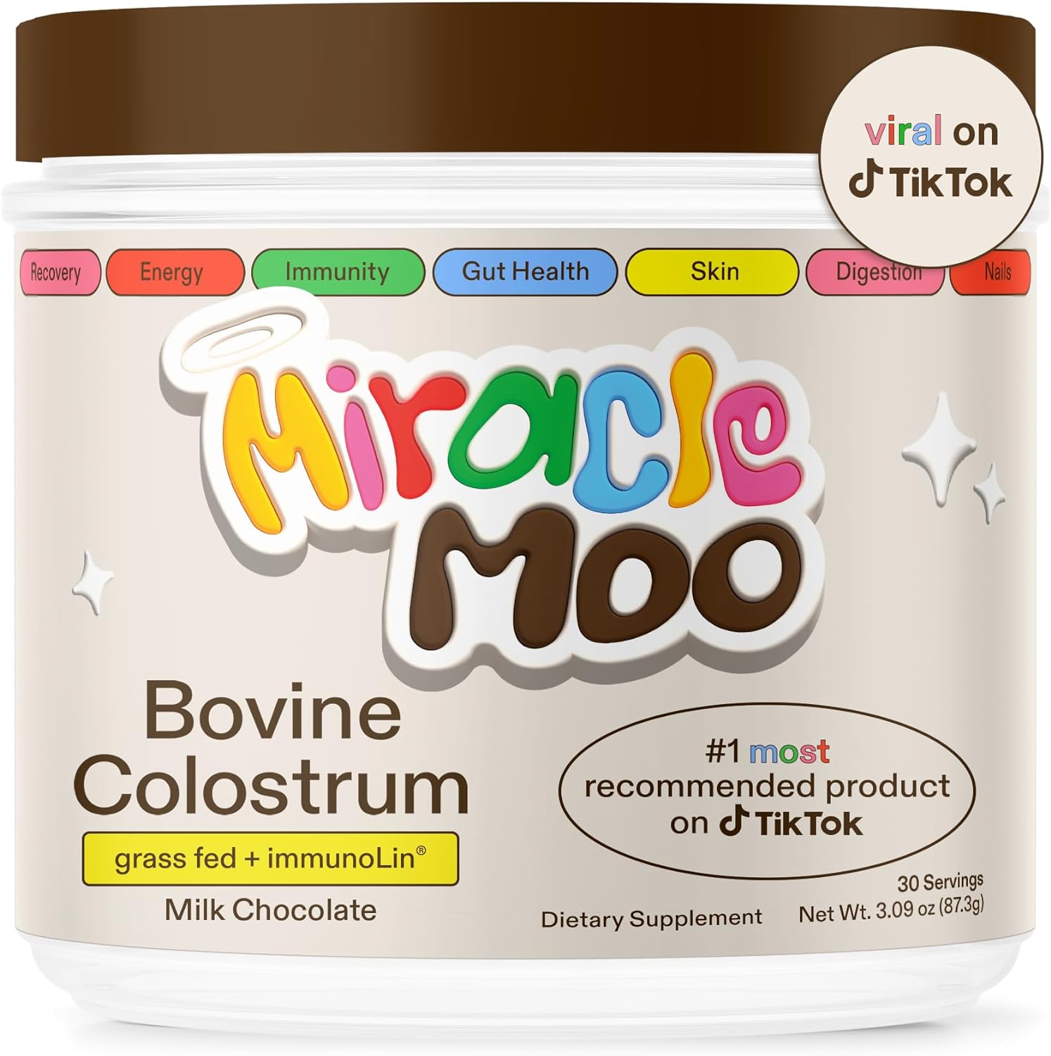 Miracle Moo Colostrum de Chocolate