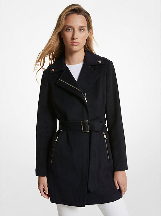 Michael Kors - Wool Blend Belted Coat | Abrigo Elegante y Versátil