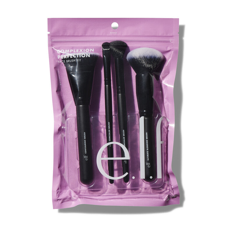 Completa tu Look con el Set de Brochas de ELF - Complexion Perfection Brush Kit