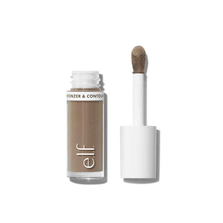 ELF - Camo Liquid Bronzer & Contour | Bronceador y Contorno Líquido de Alta Definición

