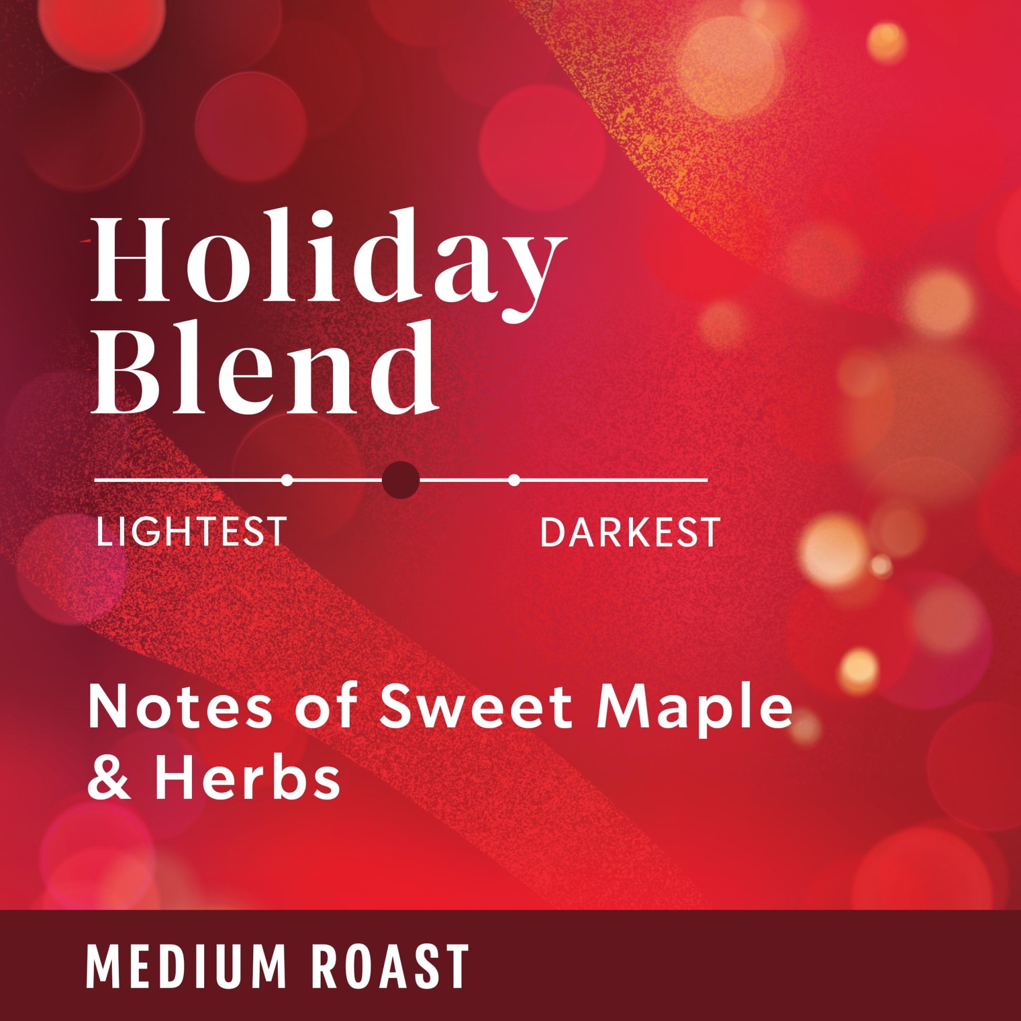 Holiday Blend Medium Roast Ground Coffee (edición limitada)