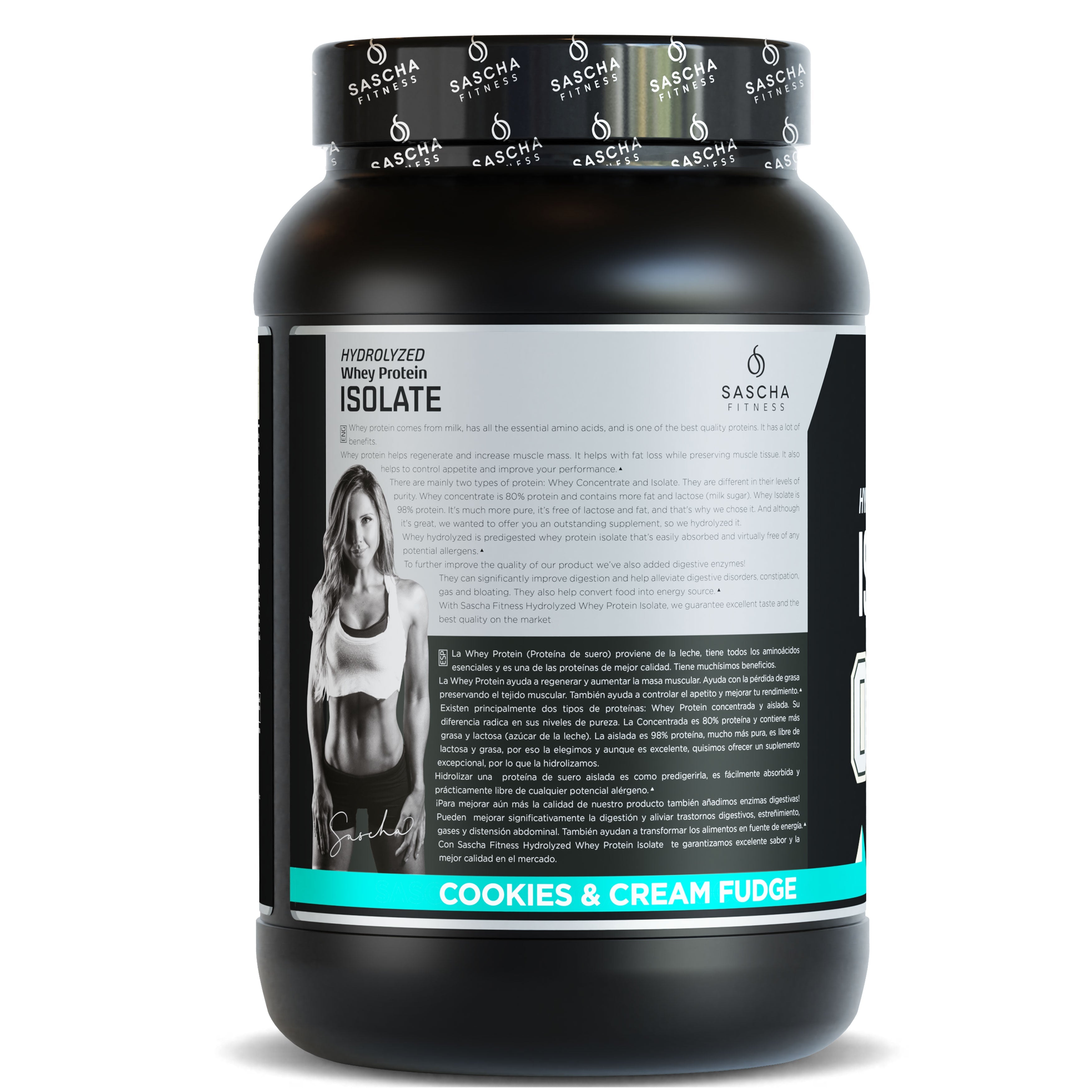 Hydrolyzed Whey Protein Isolate Cookies & Cream