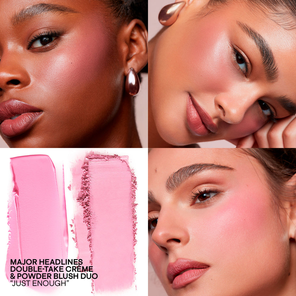 Major Beauty Headlines - Double-Take Crème & Powder Blush Duo