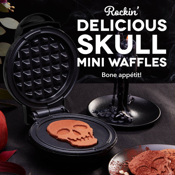 Skull Mini Waffle Maker