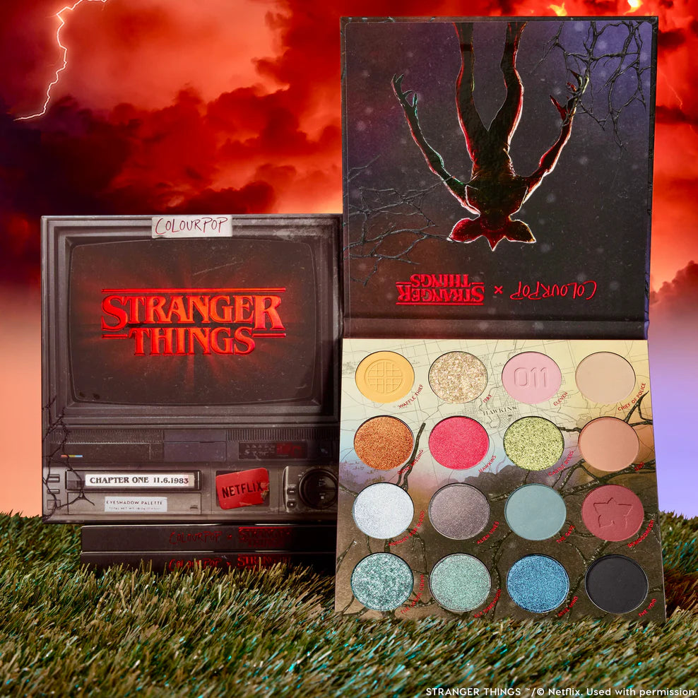 Stranger Things x ColourPop Full Collection