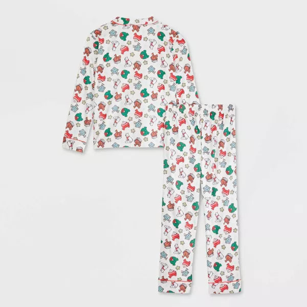 Kids' Holiday Treats Print Holiday Matching Family Pajama Set