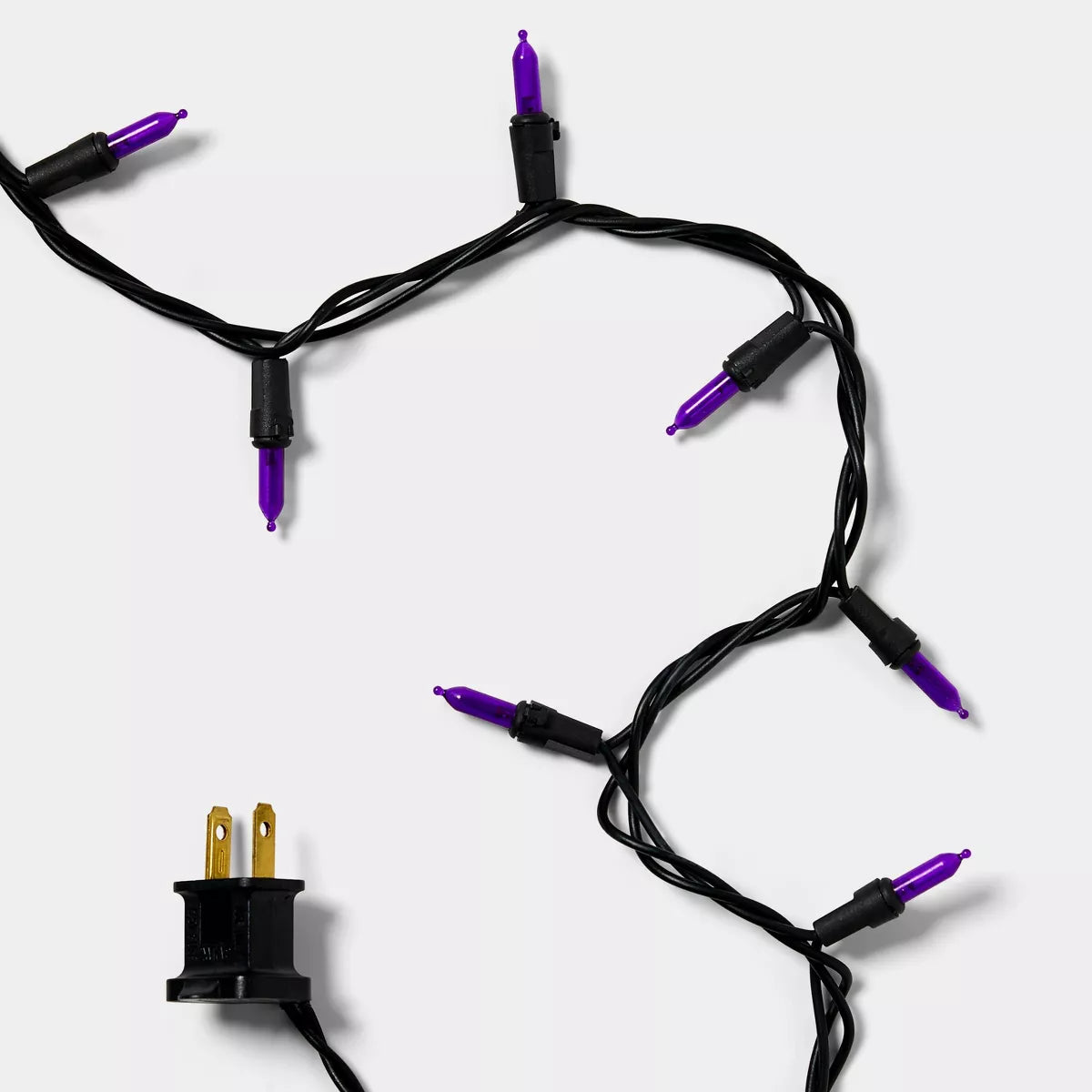 100 pz Mini Luces Led de Cadena Suaves para Halloween en Color Morado