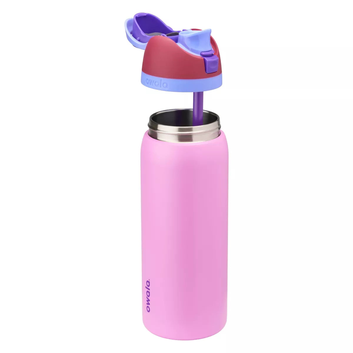 FreeSip 32oz Stainless Steel Water Bottle - Electric Orchid