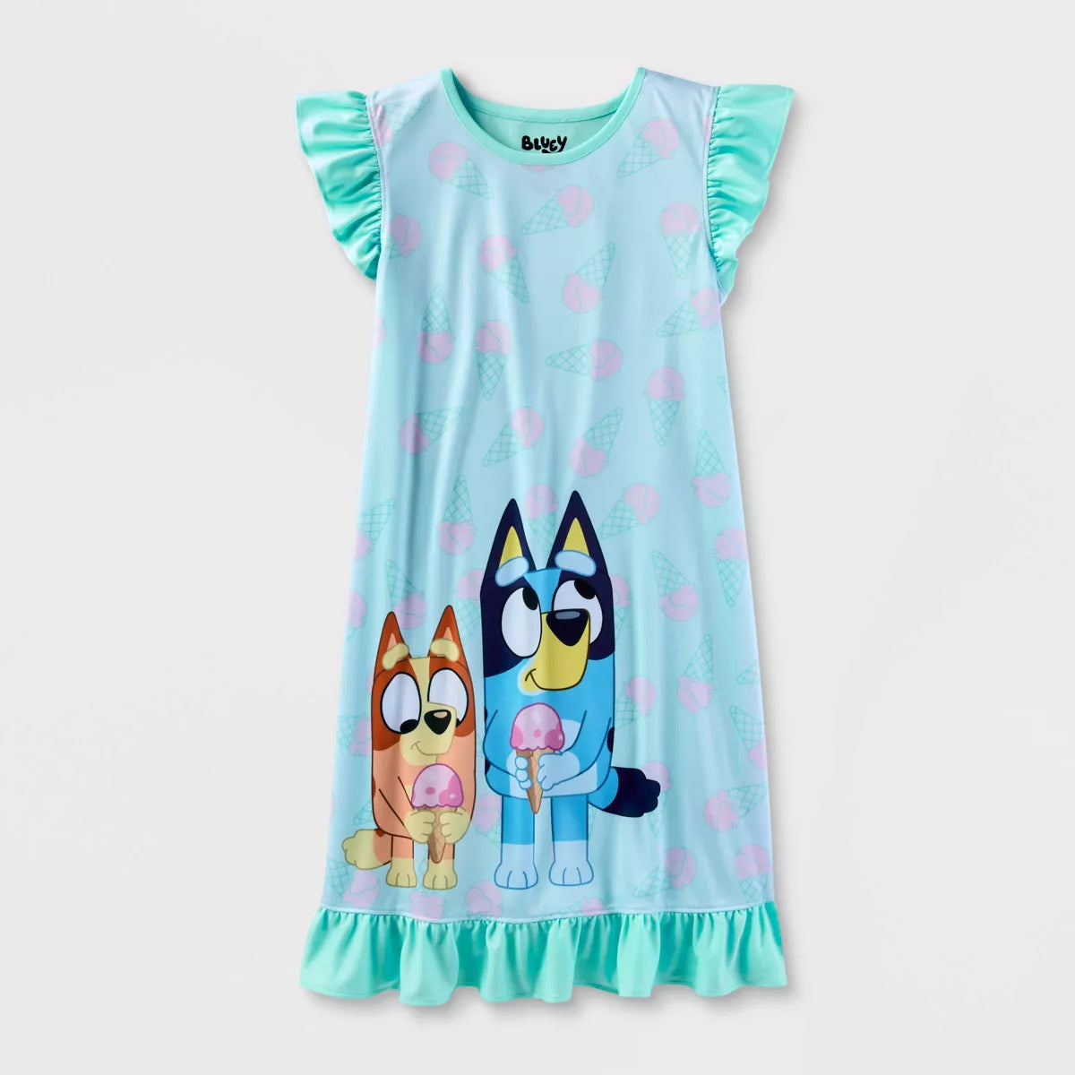 Girls' Bluey NightGown - Blue