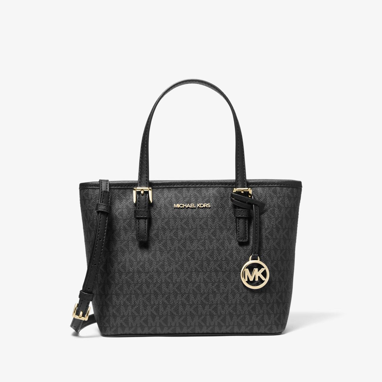 Jet Set Travel Extra-Small Logo Top-Zip Tote Bag