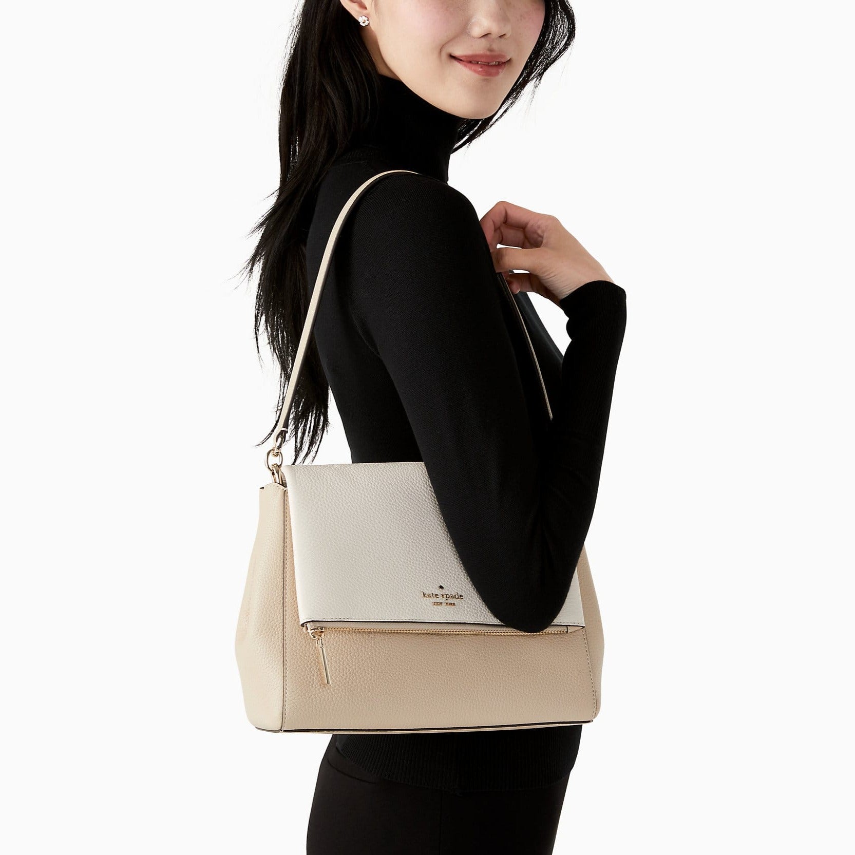 Leila Medium Flap Shoulder Bag