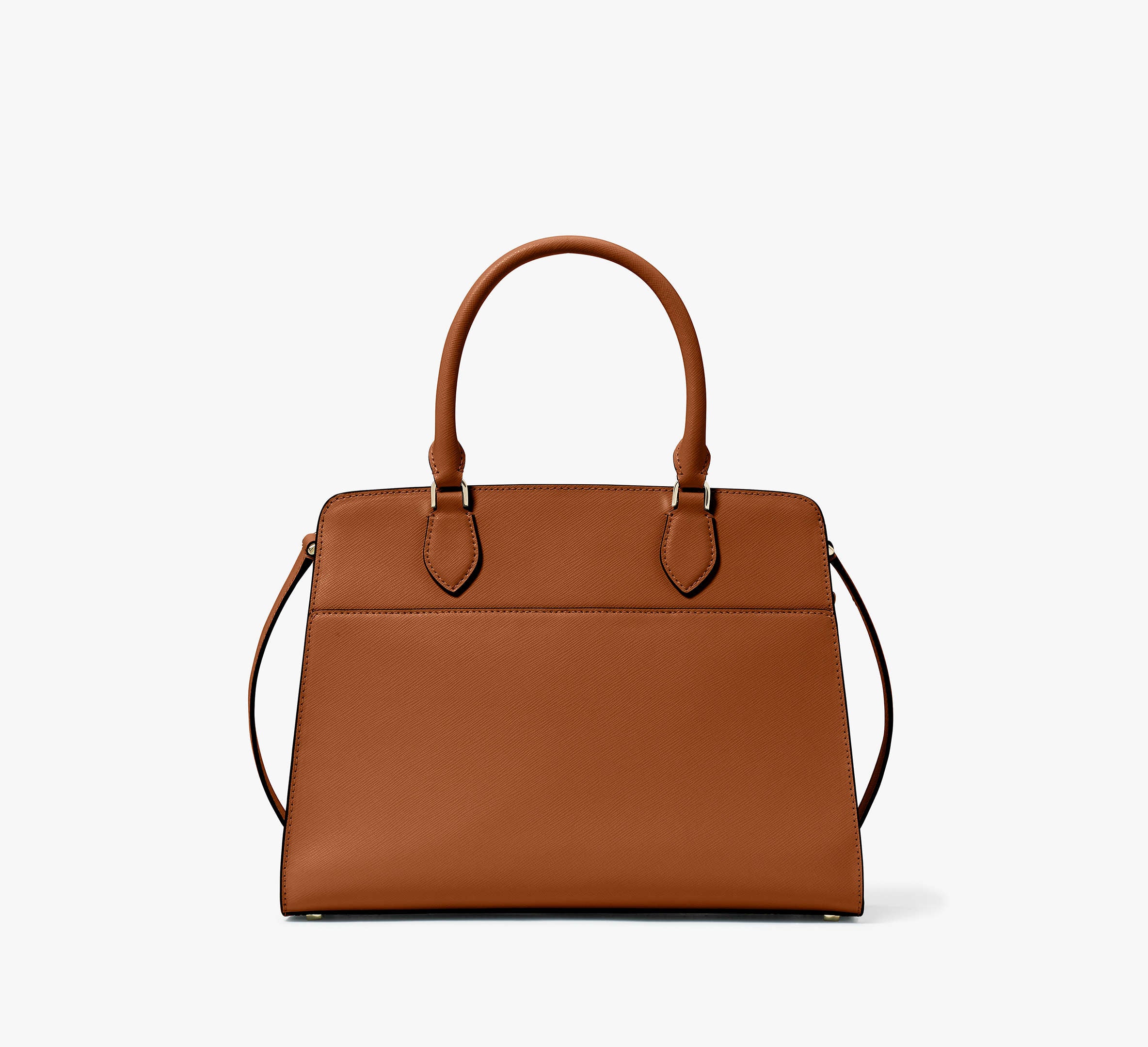 Madison Saffiano Leather Medium Satchel