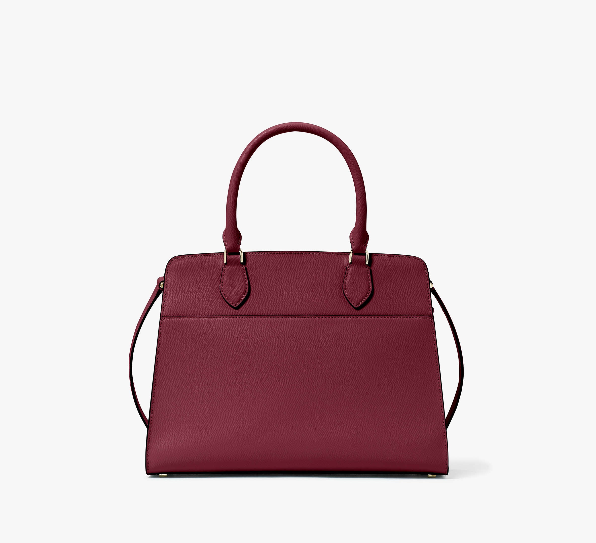 Madison Saffiano Leather Medium Satchel