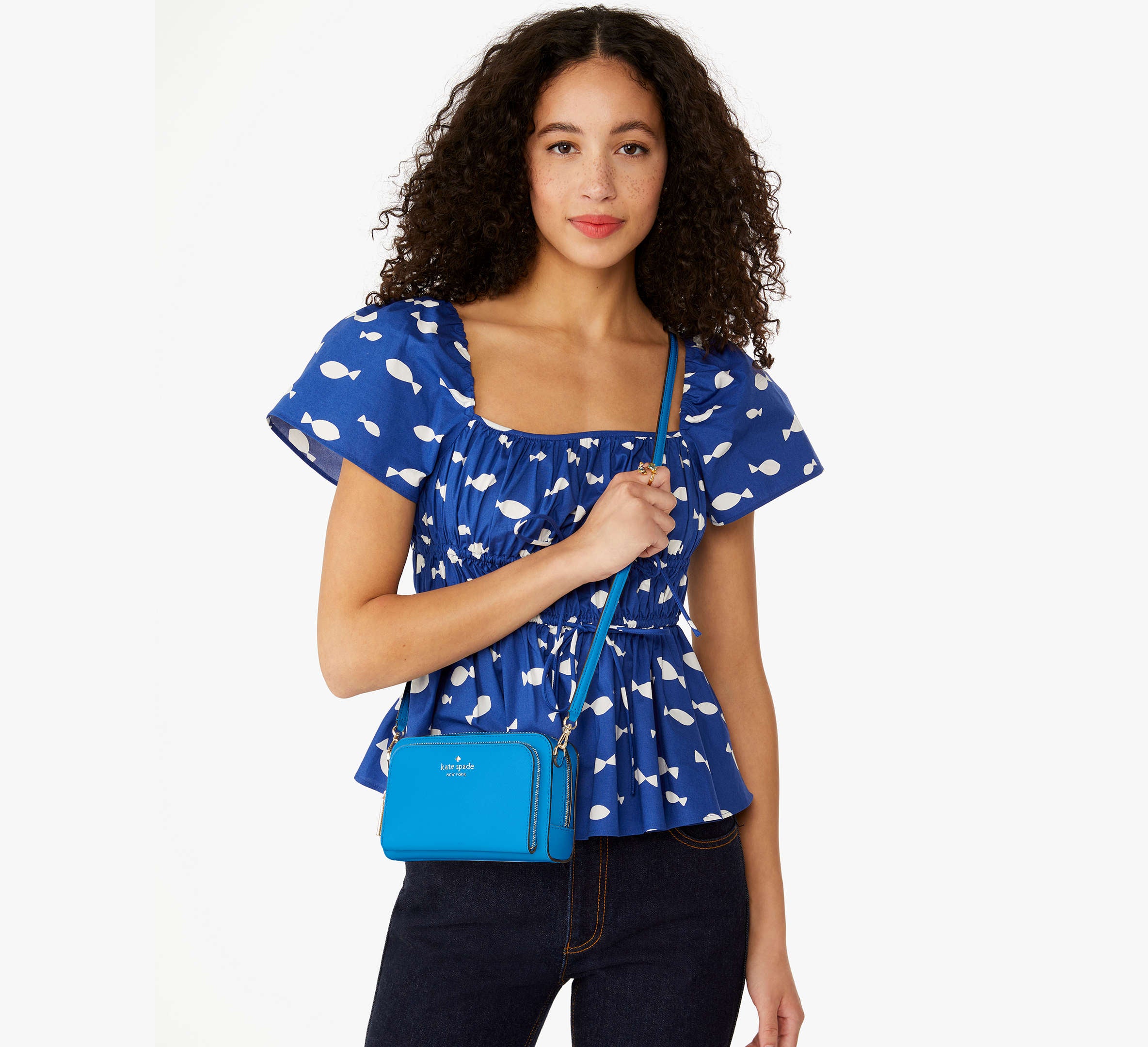 Staci Dual Zip Around Crossbody