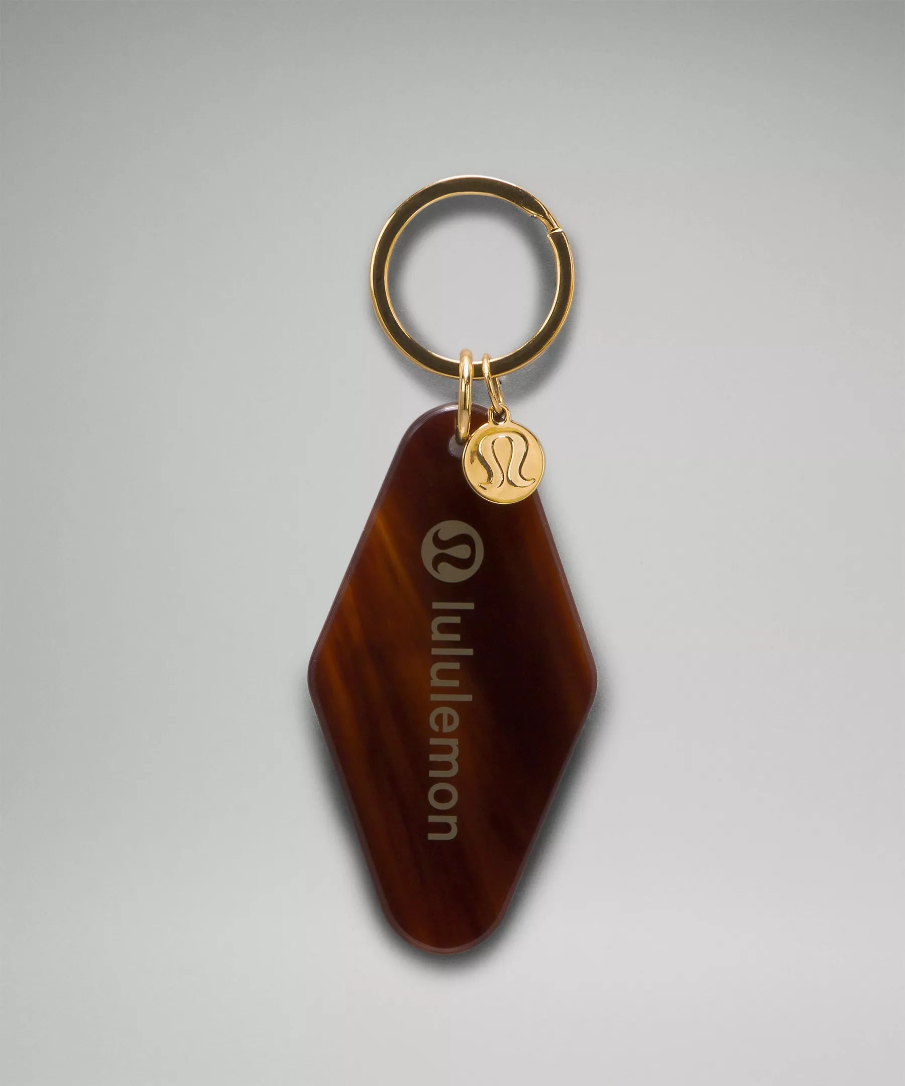 Diamond-Shaped Hotel Keychain